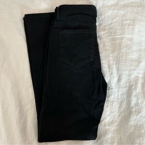 duer high rise skinny black (29-31)